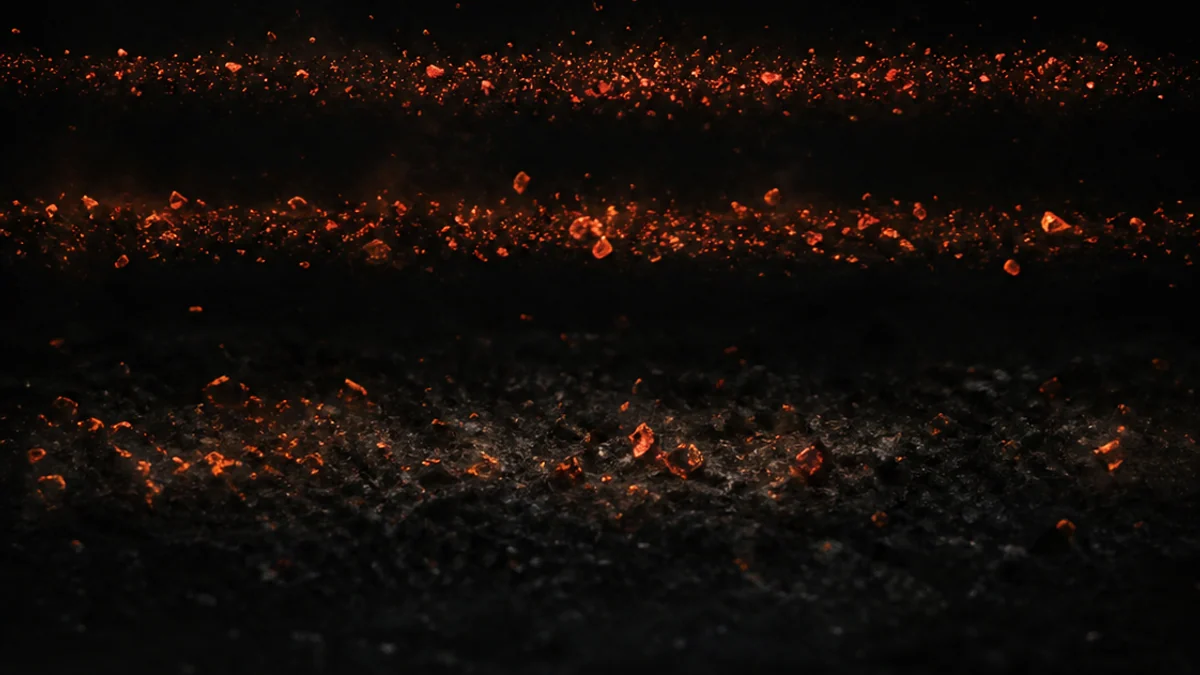 Ember Field, detail crop
